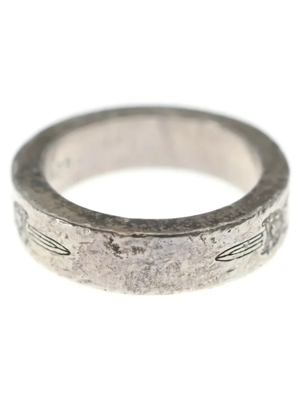 Chrome Hearts Spacer Dagger Ring Silver